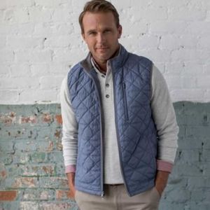 Teal Oxford Ottley Lightweight Water Repellent Teal Quilted Men's Vest Size XL